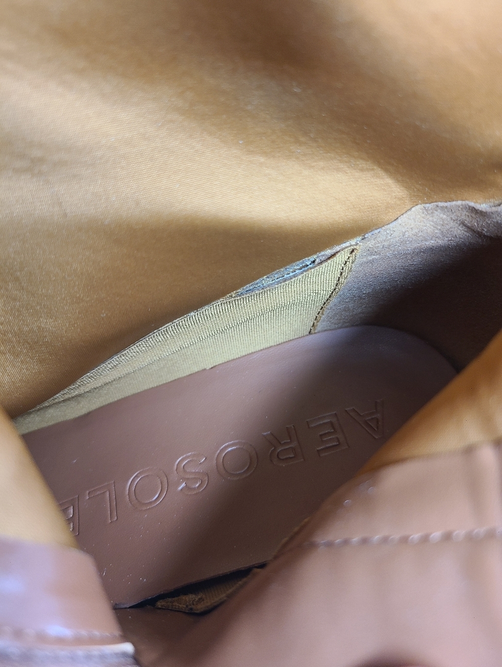 Aerosoles Brown Platform Boots π€ Size 8.5 Y2K - Picture 12 of 14